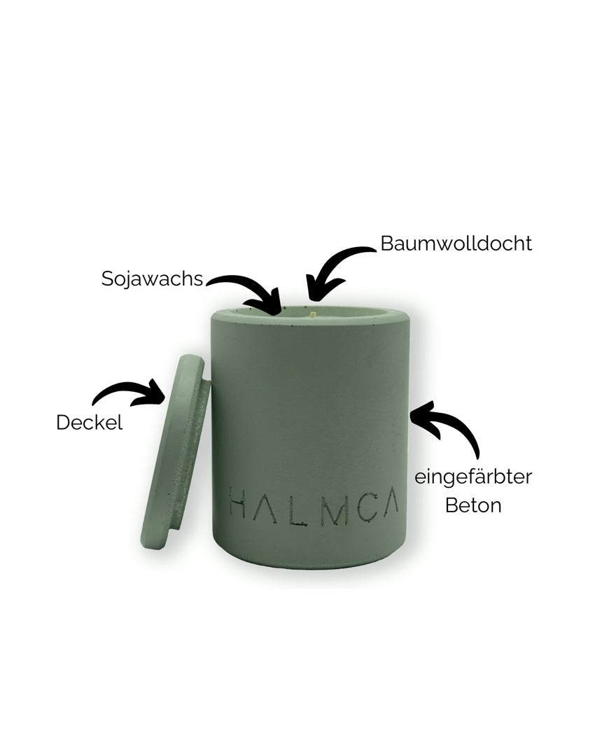 Palermo Beton-Duftkerze