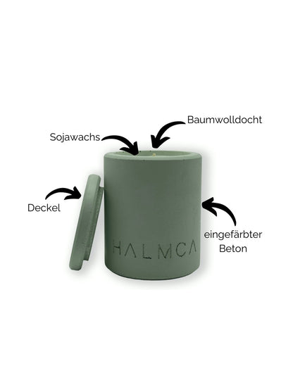 Palermo Beton-Duftkerze