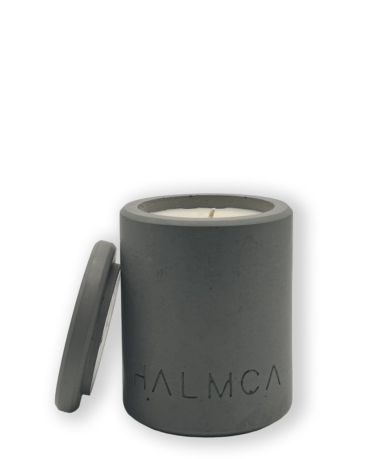 Delhi Große Beton-Duftkerze