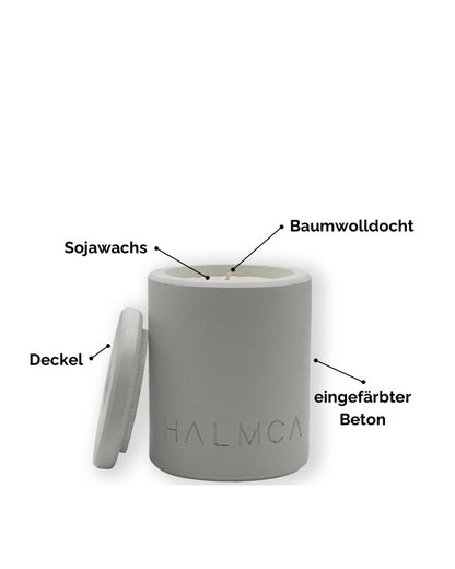 Tallinn Große Beton-Duftkerze