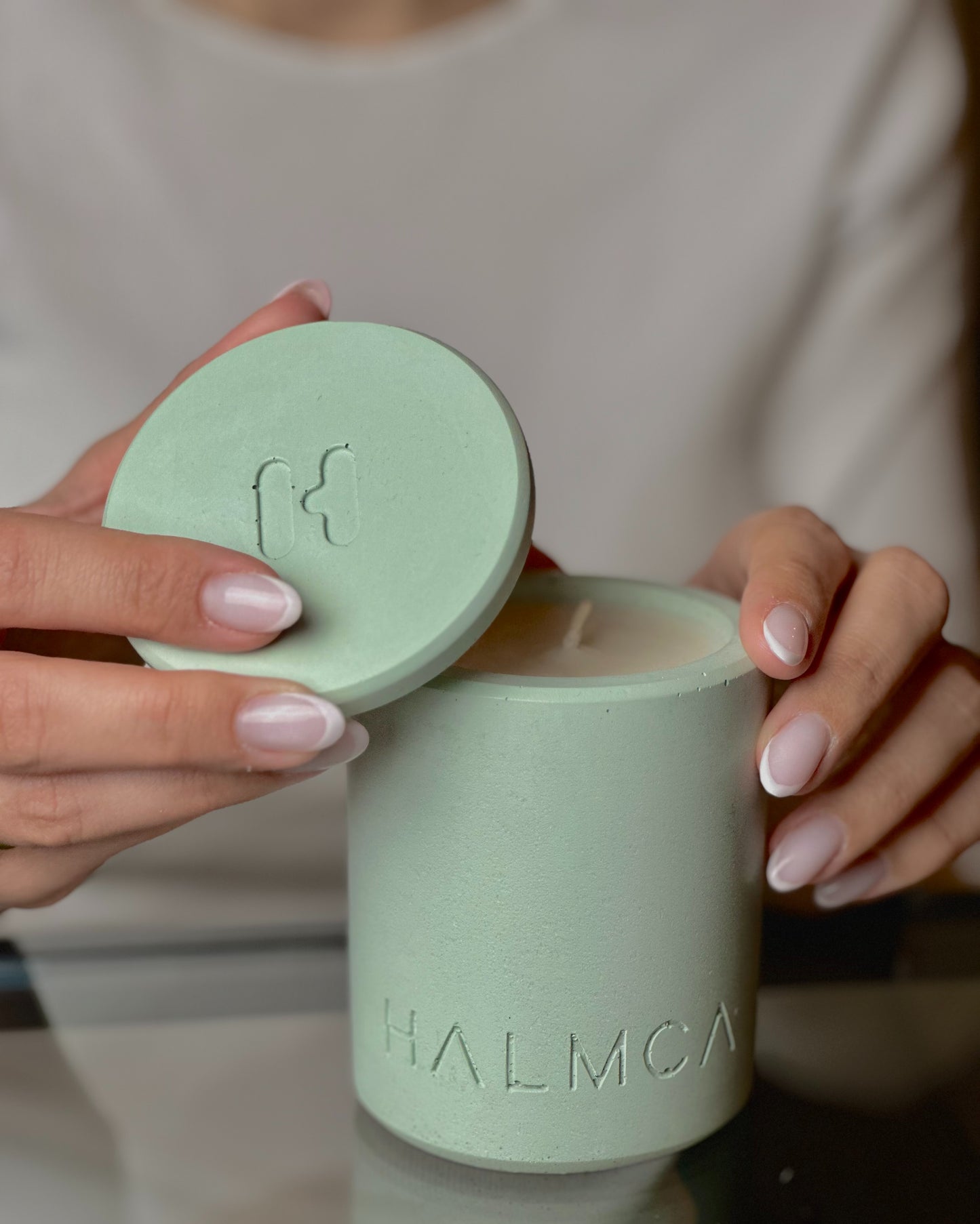 Palermo Beton-Duftkerze